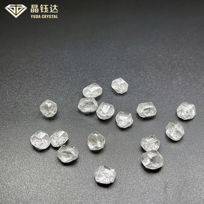 диаманты VVS 4.0ct 5.0ct синтетические HPHT грубые белые ПРОТИВ d f для ожерелья