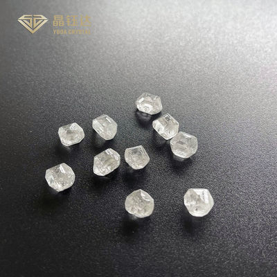 Карат карата 7 карата 6,5 неграненого алмаза 6 SI1 SI2 HPHT синтетический