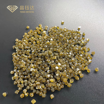 Применения желтых диамантов 3.4mm HPHT синтетических одиночное Кристл промышленные