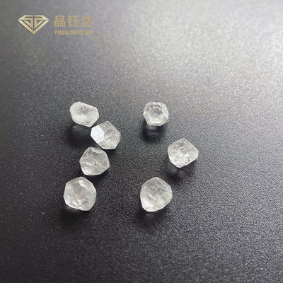 1 диамант лаборатории карата неграненого алмаза 1,5 карата 100% полностью белый HPHT