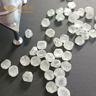 5-6 лаборатория неграненого алмаза CT HPHT Uncut создала диаманты более большие определяет размер для свободной лаборатории