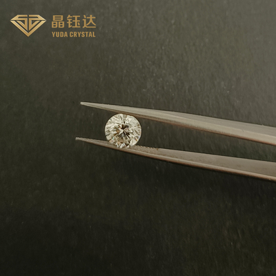 1 MM к 0,50 диаманта карата выросли лабораторией, который белый вокруг гениальных отрезанных свободных диамантов