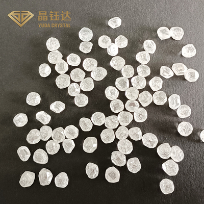 3,0 давление естественных синтетических диамантов округлой формы каратов Uncut HPHT выросли лабораторией, который высокое