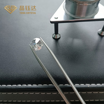 7.0ct 8.0ct HPHT Лабораторно выращенные алмазы прямоугольный DEF Цвет для овальных алмазов