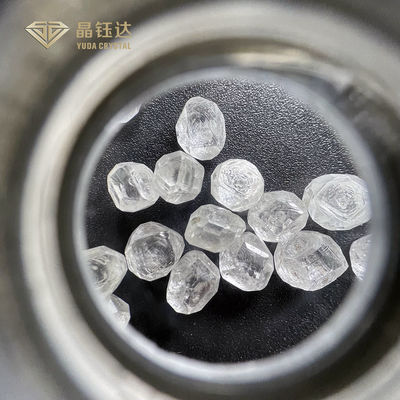 Yuda Crystal 3.0 - 4.0 ct Белый VVS VS HPHT Грубые необработанные бриллианты Искусственный лабораторный бриллиант