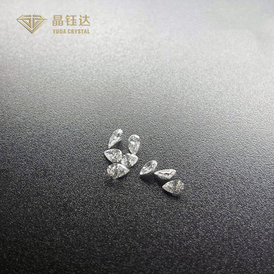 DEF VS SI HPHT Фанси-резание лабораторных бриллиантов 0.4ct 0.2ct Лабораторные выращенные груши бриллиант