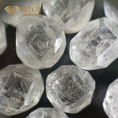 Круглый HPHT Необработанные бриллианты 8.0ct Лабораторно выращенные бриллианты Белый цвет VVS VS
