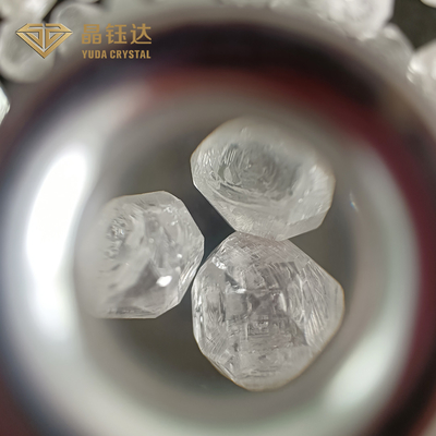 Круглый HPHT Необработанные бриллианты 8.0ct Лабораторно выращенные бриллианты Белый цвет VVS VS