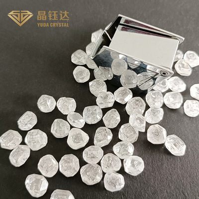 6.0Ct Up Лабораторные бриллианты квадратные EFG цвет HPHT алмазы сырые