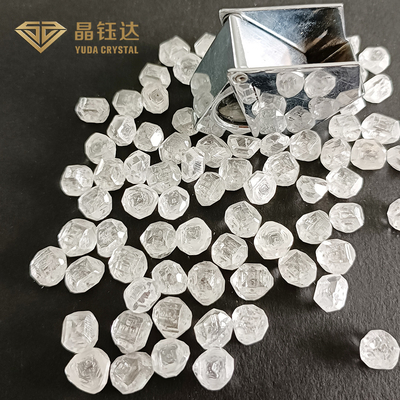 диамант лаборатории неграненого алмаза 6ct 6.5ct 7ct HPHT белый