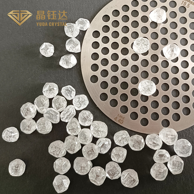 Диаманты выросли лабораторией, который 0.6ct 2.0ct конфликта свободной синтетической HPHT для делать ювелирные изделия