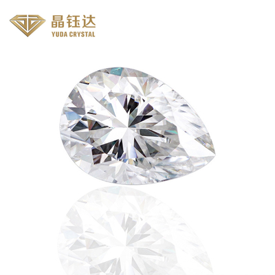 1ct 1.5ct 2ct 2.5ct Pear Lab Алмаз IGI Сертифицированный HPHT Форма груши